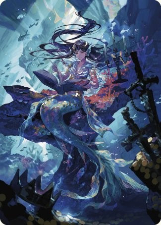 Rhystic Study Art Card [Wilds of Eldraine Art Series] | Fandemonia Ltd