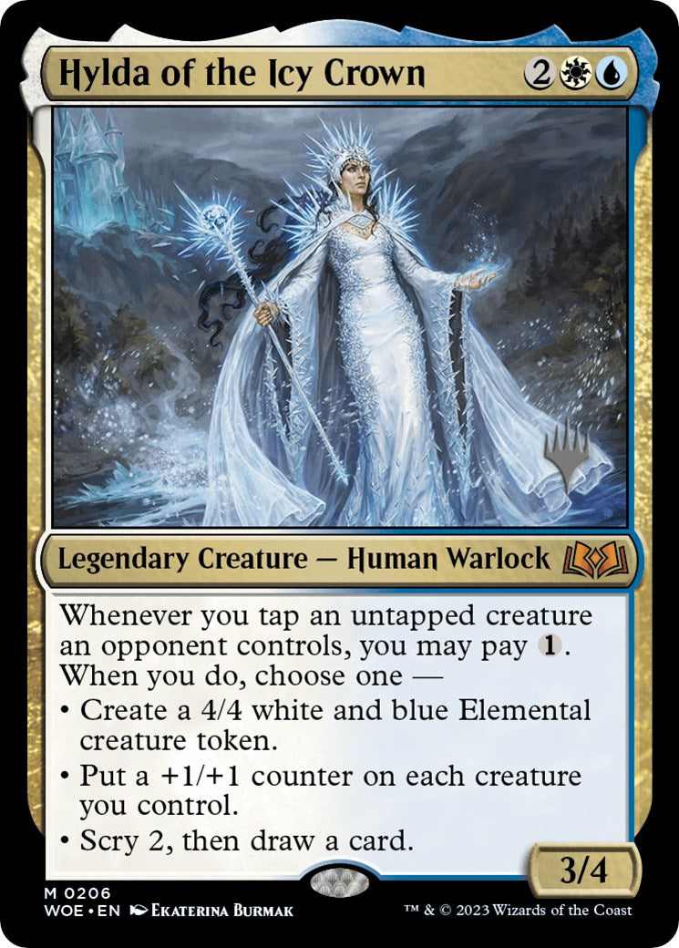 Hylda of the Icy Crown (Promo Pack) [Wilds of Eldraine Promos] | Fandemonia Ltd