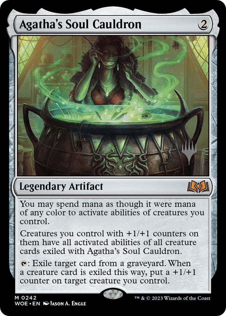 Agatha's Soul Cauldron (Promo Pack) [Wilds of Eldraine Promos] | Fandemonia Ltd