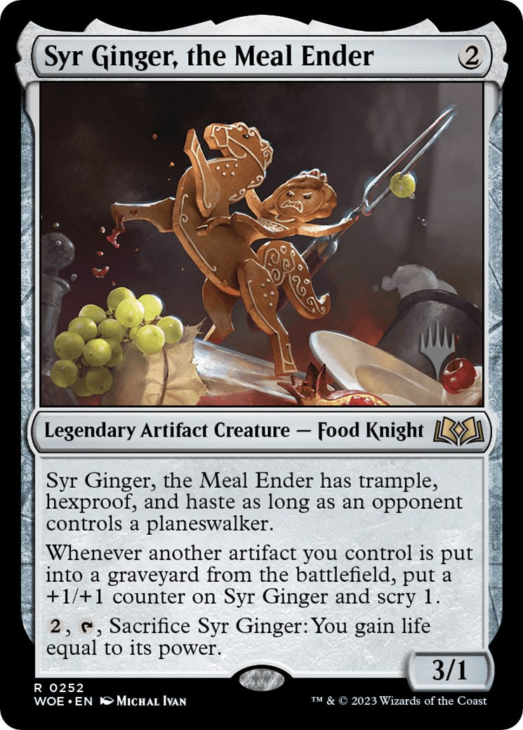 Syr Ginger, the Meal Ender (Promo Pack) [Wilds of Eldraine Promos] | Fandemonia Ltd