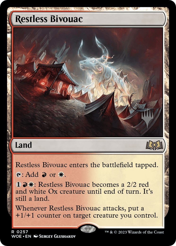 Restless Bivouac (Promo Pack) [Wilds of Eldraine Promos] | Fandemonia Ltd