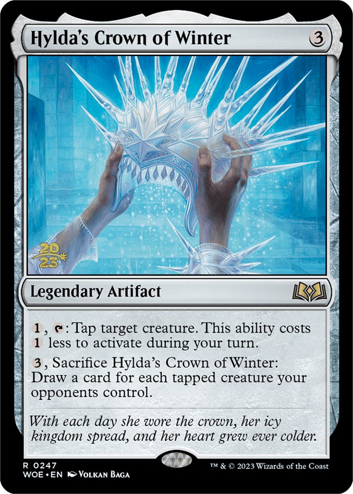 Hylda's Crown of Winter [Wilds of Eldraine Prerelease Promos] | Fandemonia Ltd