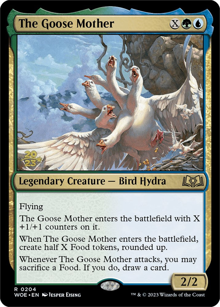 The Goose Mother [Wilds of Eldraine Prerelease Promos] | Fandemonia Ltd