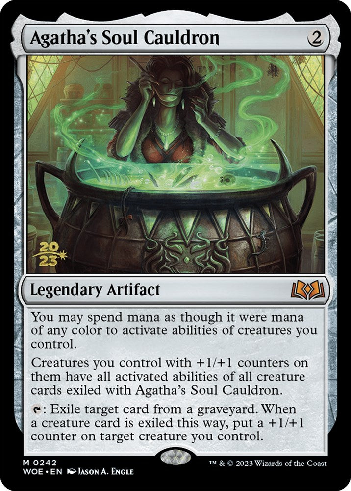 Agatha's Soul Cauldron [Wilds of Eldraine Prerelease Promos] | Fandemonia Ltd