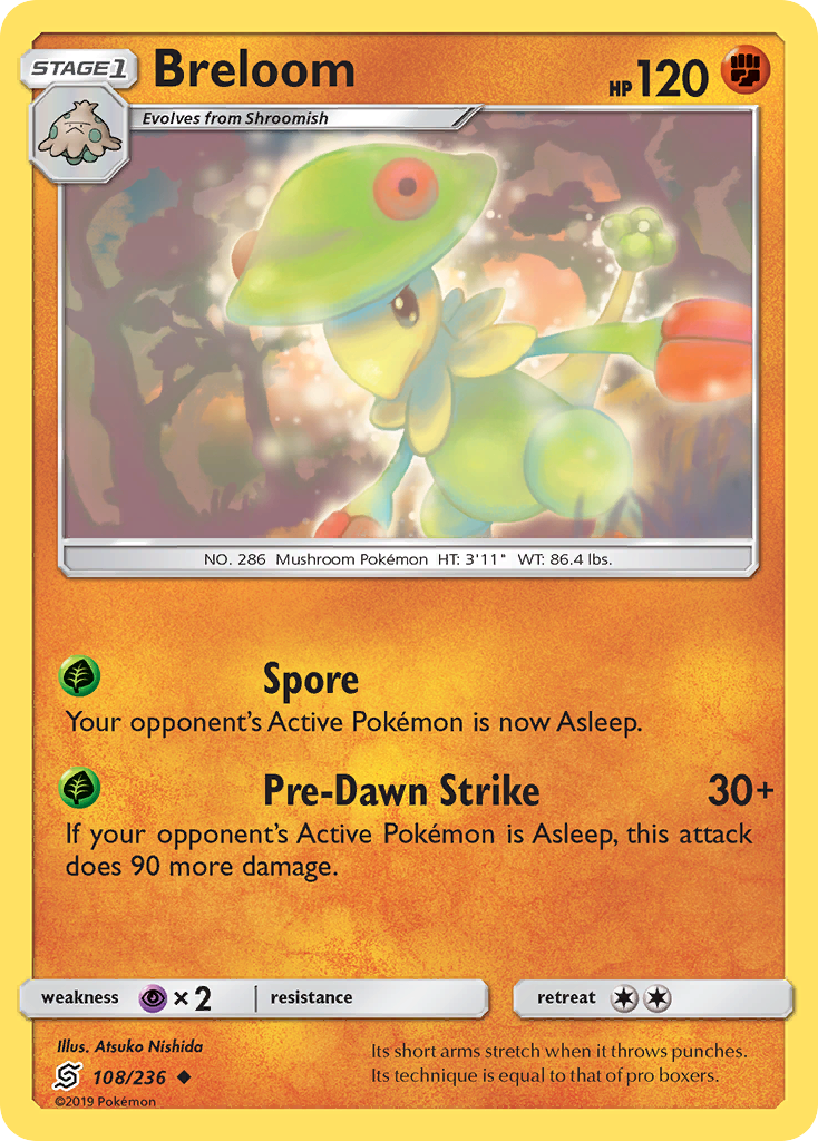 Breloom (108/236) [Sun & Moon: Unified Minds] | Fandemonia Ltd