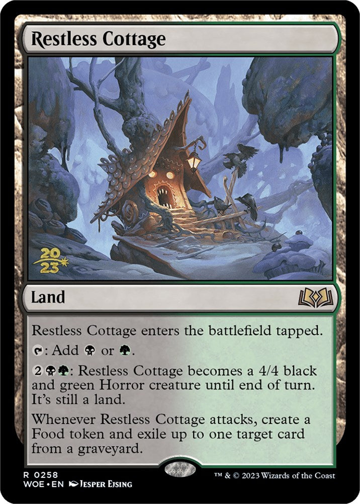 Restless Cottage [Wilds of Eldraine Prerelease Promos] | Fandemonia Ltd