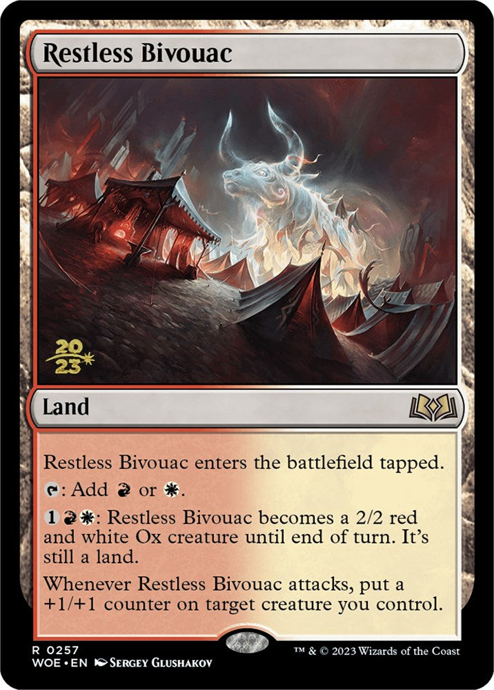 Restless Bivouac [Wilds of Eldraine Prerelease Promos] | Fandemonia Ltd