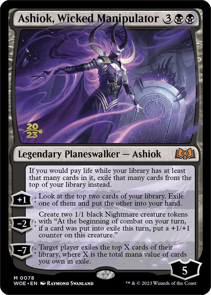 Ashiok, Wicked Manipulator [Wilds of Eldraine Prerelease Promos] | Fandemonia Ltd