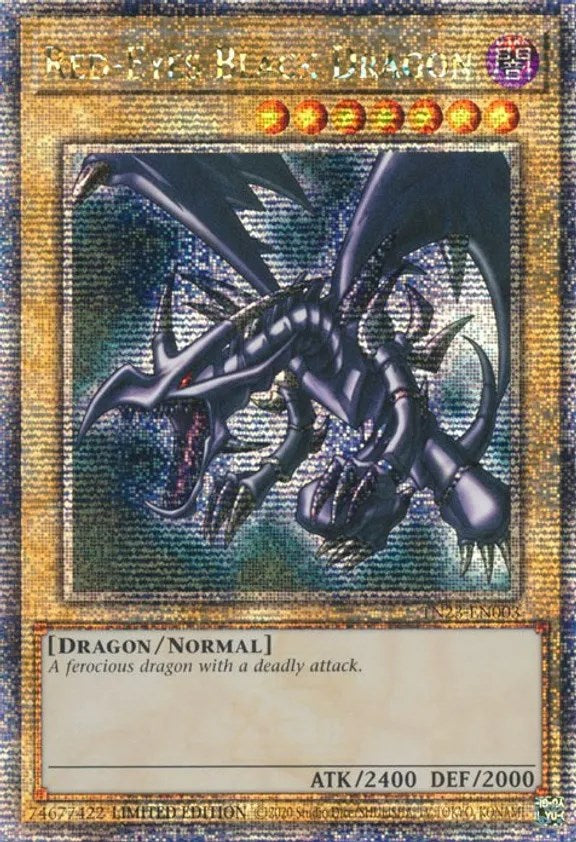 Red-Eyes Black Dragon [TN23-EN003] Quarter Century Secret Rare | Fandemonia Ltd