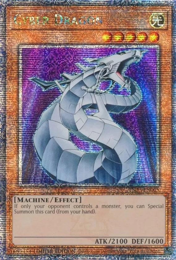 Cyber Dragon [TN23-EN005] Quarter Century Secret Rare | Fandemonia Ltd