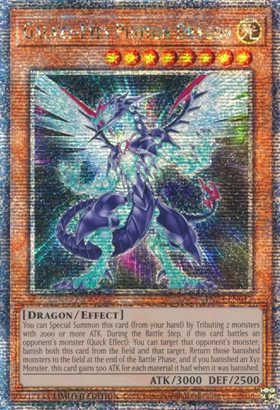 Galaxy-Eyes Photon Dragon [TN23-EN012] Quarter Century Secret Rare | Fandemonia Ltd