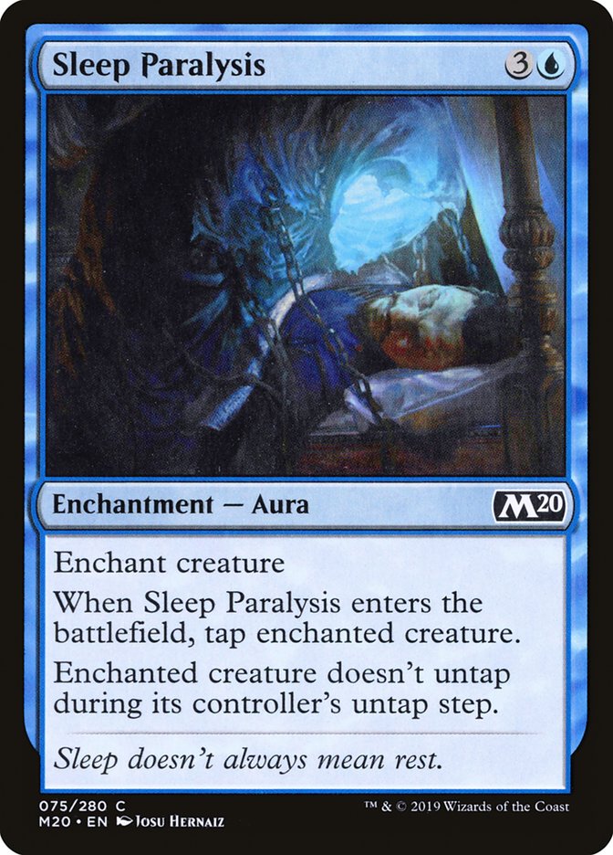 Sleep Paralysis [Core Set 2020] | Fandemonia Ltd