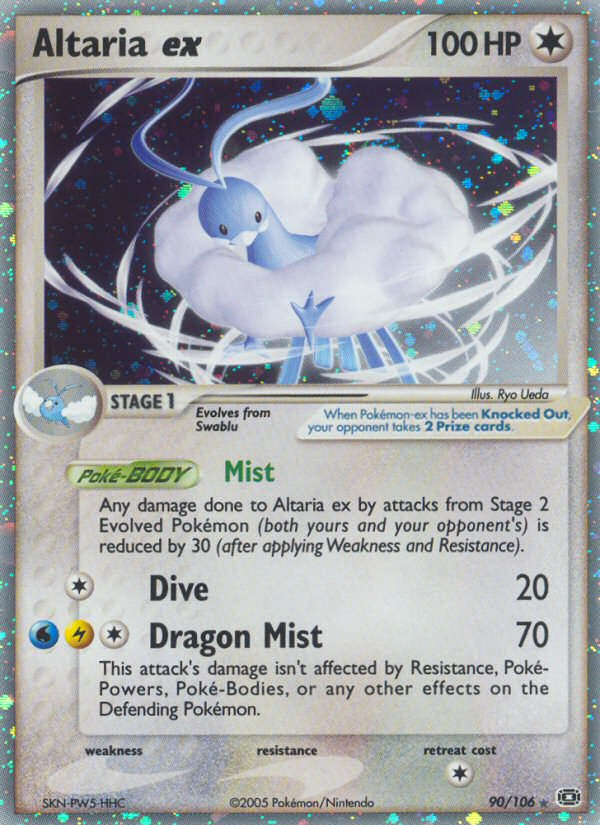 Altaria ex (90/106) [EX: Emerald] | Fandemonia Ltd