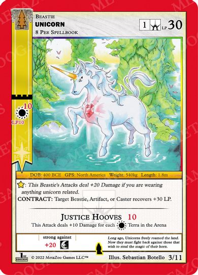 Unicorn [Cryptid Nation: Wilderness First Edition Theme Deck] | Fandemonia Ltd