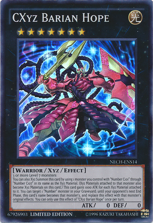 CXyz Barian Hope (SE) [NECH-ENS14] Super Rare | Fandemonia Ltd