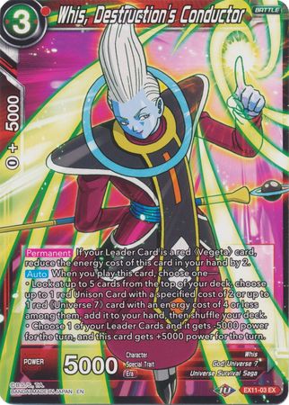 Whis, Destruction's Conductor [EX11-03] | Fandemonia Ltd