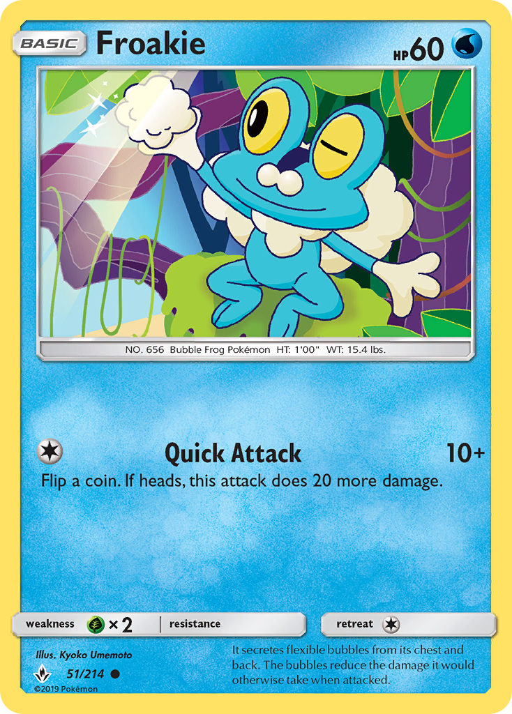 Froakie (51/214) [Sun & Moon: Unbroken Bonds] | Fandemonia Ltd