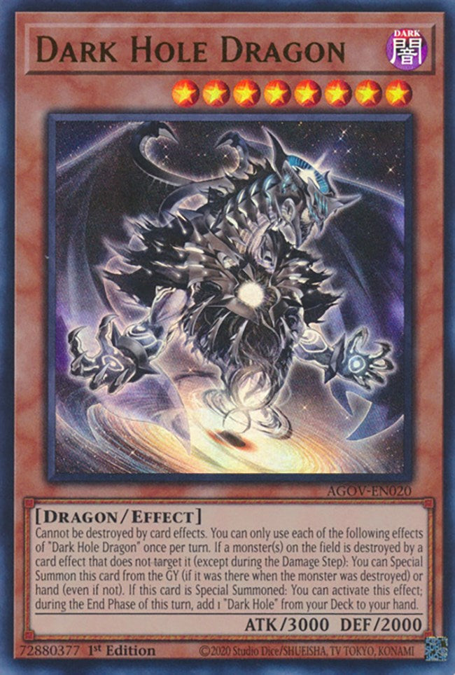 Dark Hole Dragon [AGOV-EN020] Ultra Rare | Fandemonia Ltd