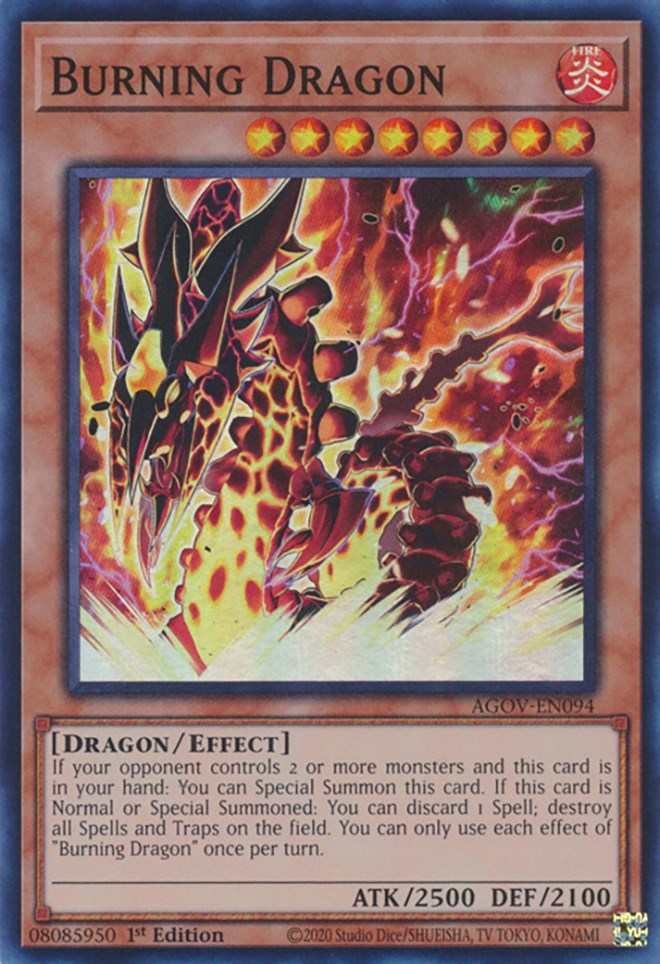 Burning Dragon [AGOV-EN094] Super Rare | Fandemonia Ltd