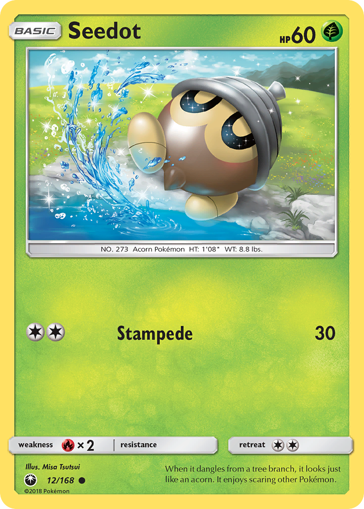 Seedot (12/168) [Sun & Moon: Celestial Storm] | Fandemonia Ltd