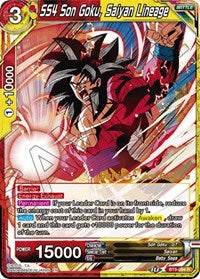 SS4 Son Goku, Saiyan Lineage (Universal Onslaught) [BT9-094] | Fandemonia Ltd