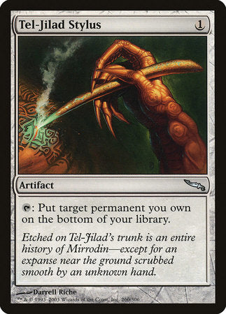 Tel-Jilad Stylus [Mirrodin] | Fandemonia Ltd
