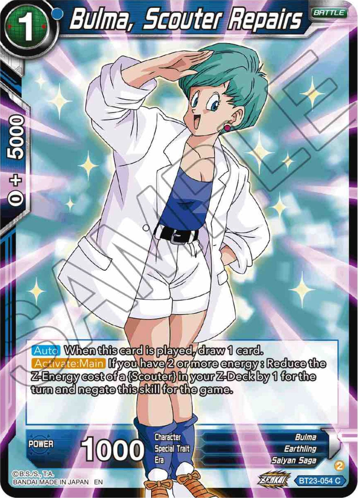 Bulma, Scouter Repairs (BT23-054) [Perfect Combination] | Fandemonia Ltd