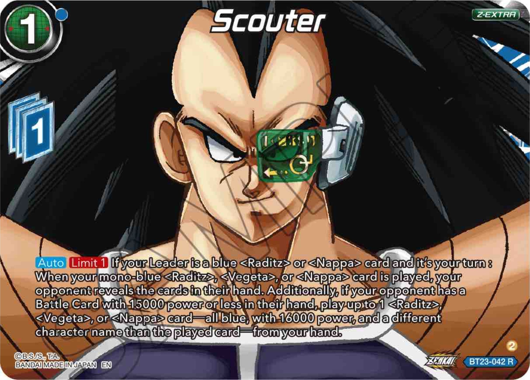 Scouter (BT23-042) [Perfect Combination] | Fandemonia Ltd