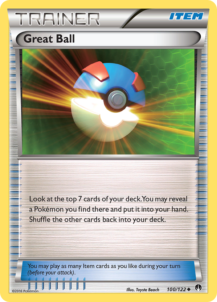 Great Ball (100/122) [XY: BREAKpoint] | Fandemonia Ltd