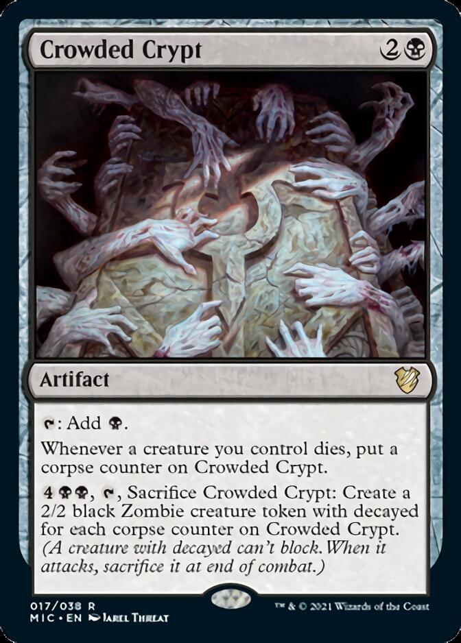 Crowded Crypt [Innistrad: Midnight Hunt Commander] | Fandemonia Ltd