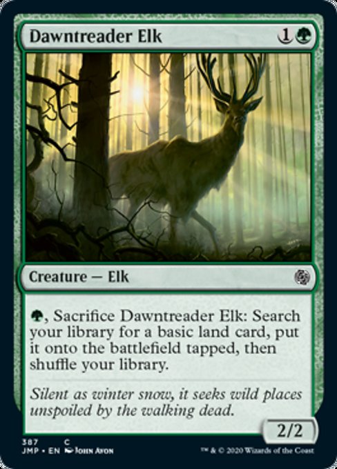 Dawntreader Elk [Jumpstart] | Fandemonia Ltd