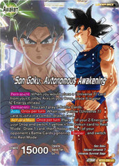 SSB Son Goku // Son Goku, Autonomous Awakening (BT23-099) [Perfect Combination] | Fandemonia Ltd