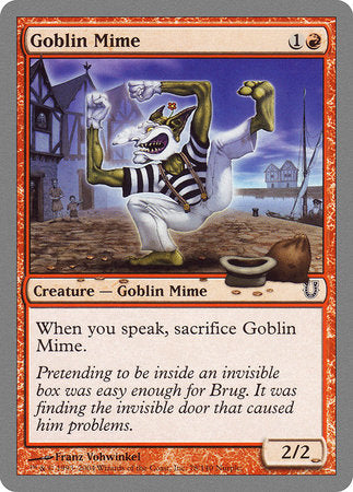 Goblin Mime [Unhinged] | Fandemonia Ltd