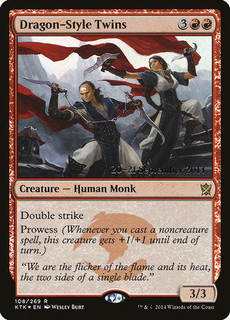 Dragon-Style Twins [Khans of Tarkir Promos] | Fandemonia Ltd