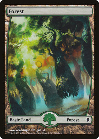 Forest (248) - Full Art [Zendikar] | Fandemonia Ltd