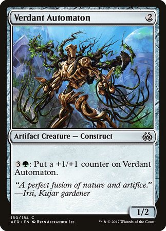 Verdant Automaton [Aether Revolt] | Fandemonia Ltd