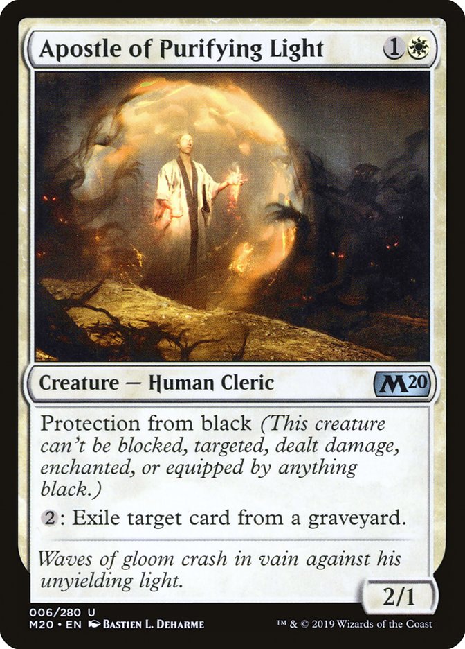 Apostle of Purifying Light [Core Set 2020] | Fandemonia Ltd