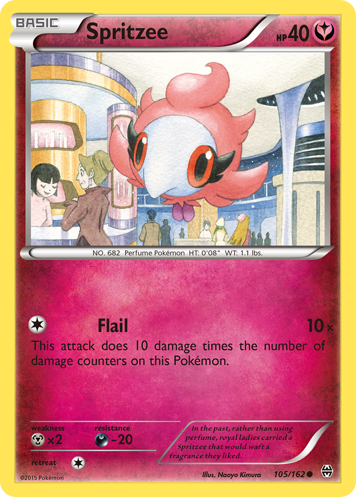 Spritzee (105/162) [XY: BREAKthrough] | Fandemonia Ltd