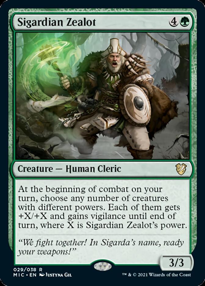 Sigardian Zealot [Innistrad: Midnight Hunt Commander] | Fandemonia Ltd