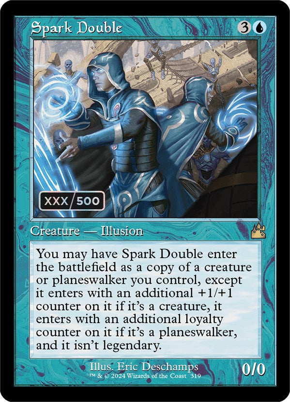 Spark Double (Retro) (Serialized) [Ravnica Remastered] | Fandemonia Ltd