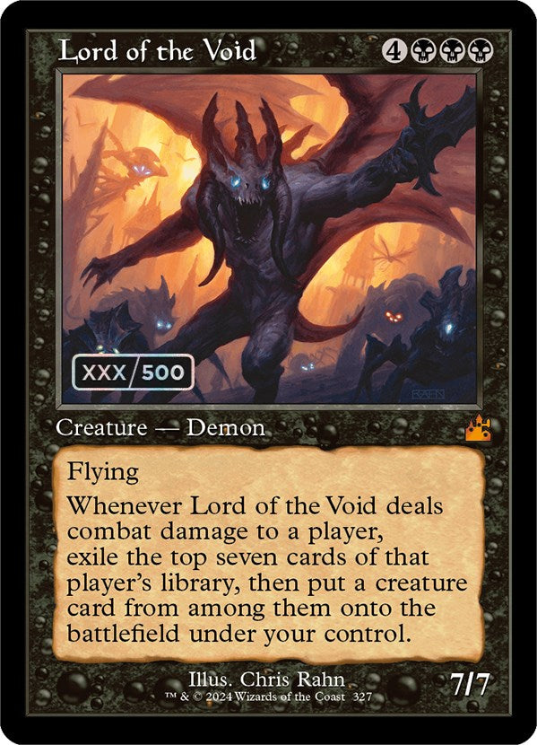 Lord of the Void (Retro) (Serialized) [Ravnica Remastered] | Fandemonia Ltd