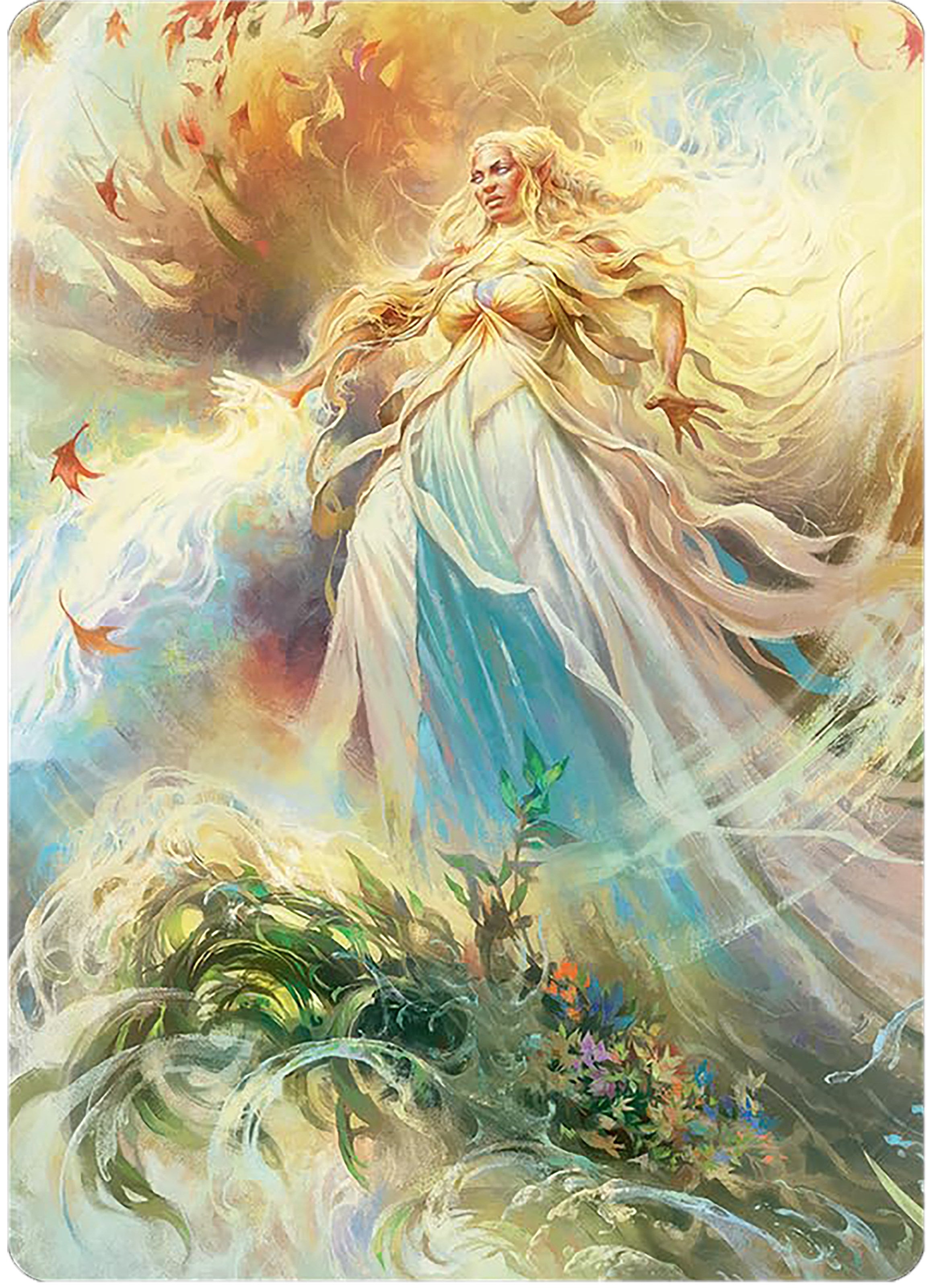 Galadriel, Light of Valinor Art Card [The Lord of the Rings: Tales of Middle-earth Art Series] | Fandemonia Ltd