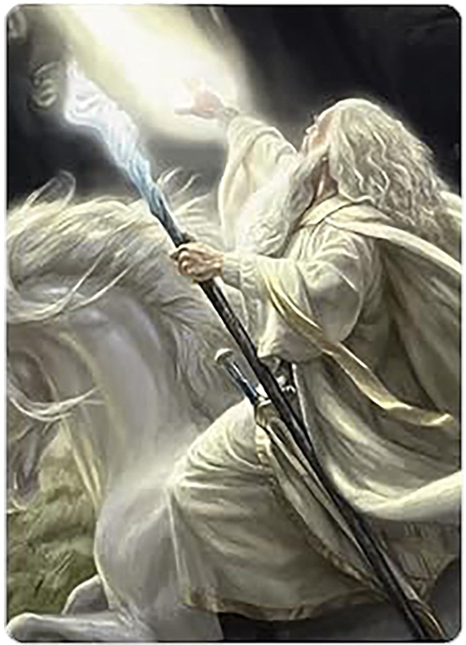 Gandalf of the Secret Fire Art Card [The Lord of the Rings: Tales of Middle-earth Art Series] | Fandemonia Ltd