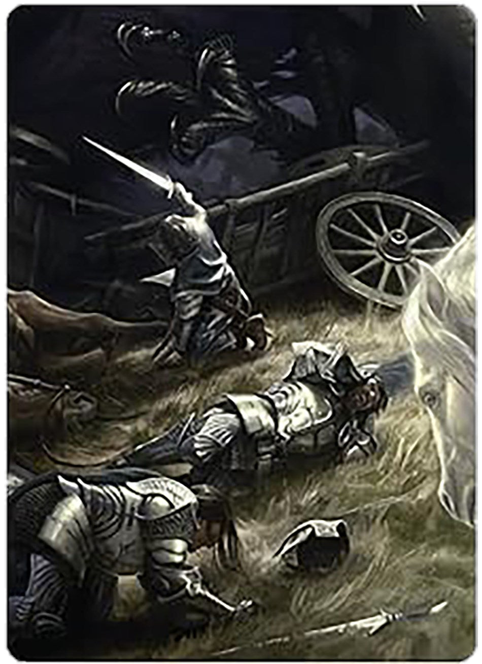 Courageous Resolve Art Card [The Lord of the Rings: Tales of Middle-earth Art Series] | Fandemonia Ltd