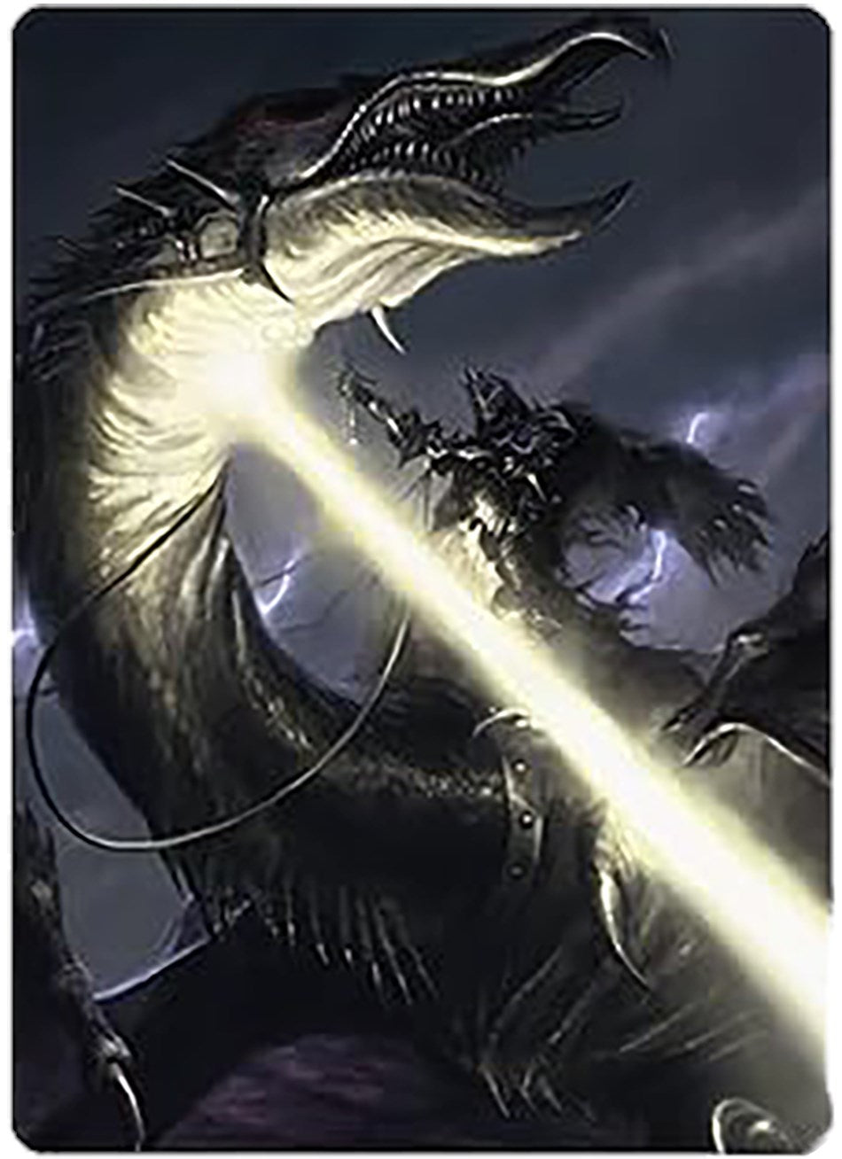 Olorin's Searing Light Art Card [The Lord of the Rings: Tales of Middle-earth Art Series] | Fandemonia Ltd