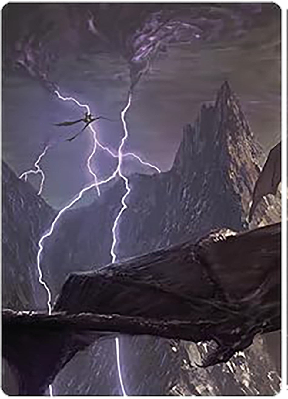 Call Forth the Tempest Art Card [The Lord of the Rings: Tales of Middle-earth Art Series] | Fandemonia Ltd