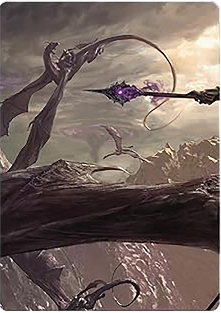 Nazgul Battle-Mace Art Card [The Lord of the Rings: Tales of Middle-earth Art Series] | Fandemonia Ltd