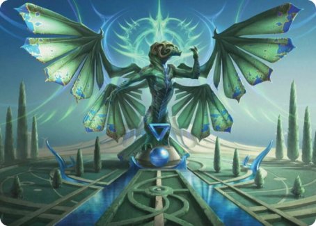 Tanazir Quandrix Art Card [Strixhaven: School of Mages Art Series] | Fandemonia Ltd