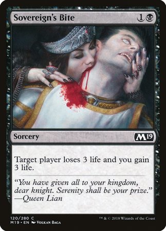 Sovereign's Bite [Core Set 2019] | Fandemonia Ltd