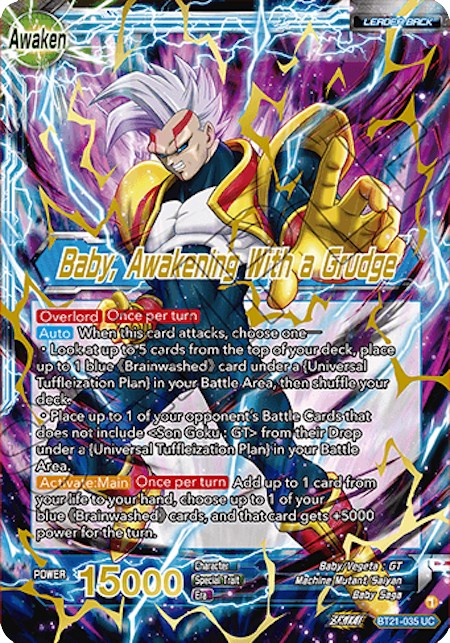 Baby // Baby, Awakening With a Grudge (Giant Card) (BT21-035) [Oversized Cards] | Fandemonia Ltd